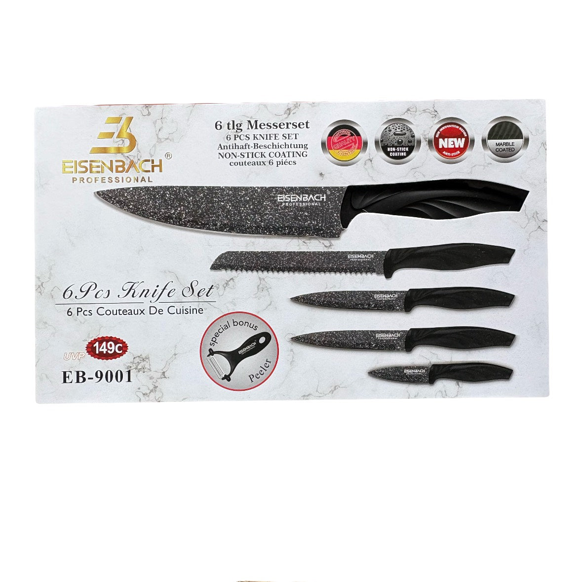 Eisenbach Professional 6-teiliges Messerset EB-9001