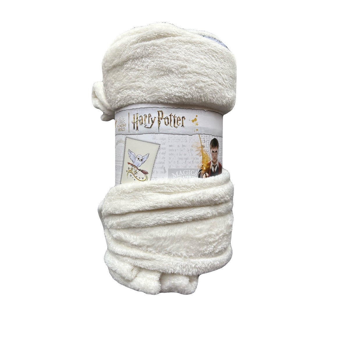 Harry Potter Fleecedecke Schwarz 150x200cm
