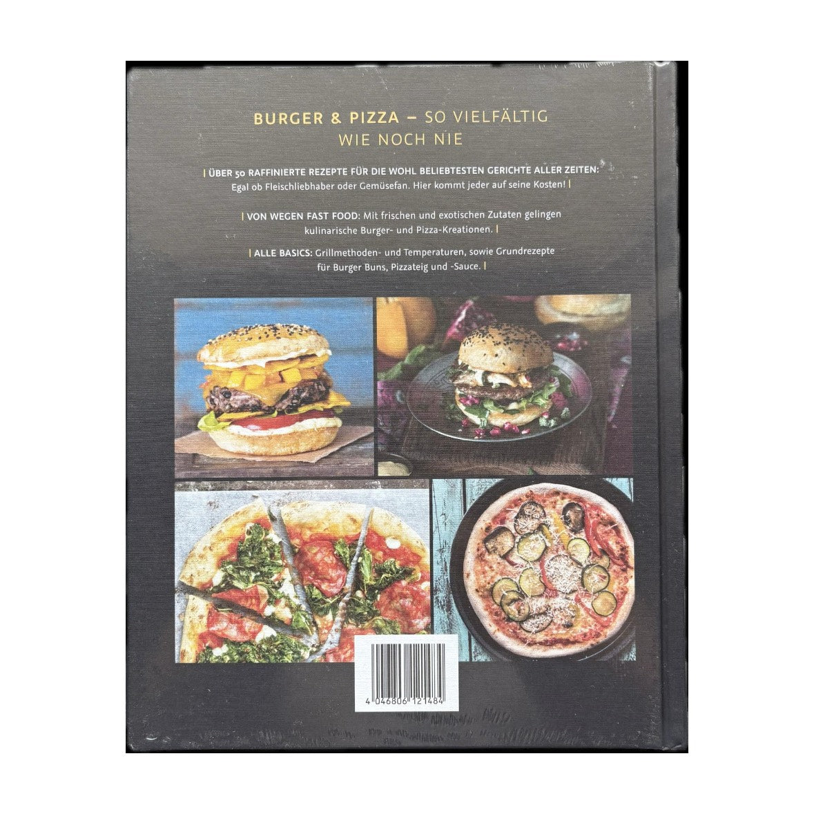 Mr. GARDENER Burger u. Pizza Rezeptbuch