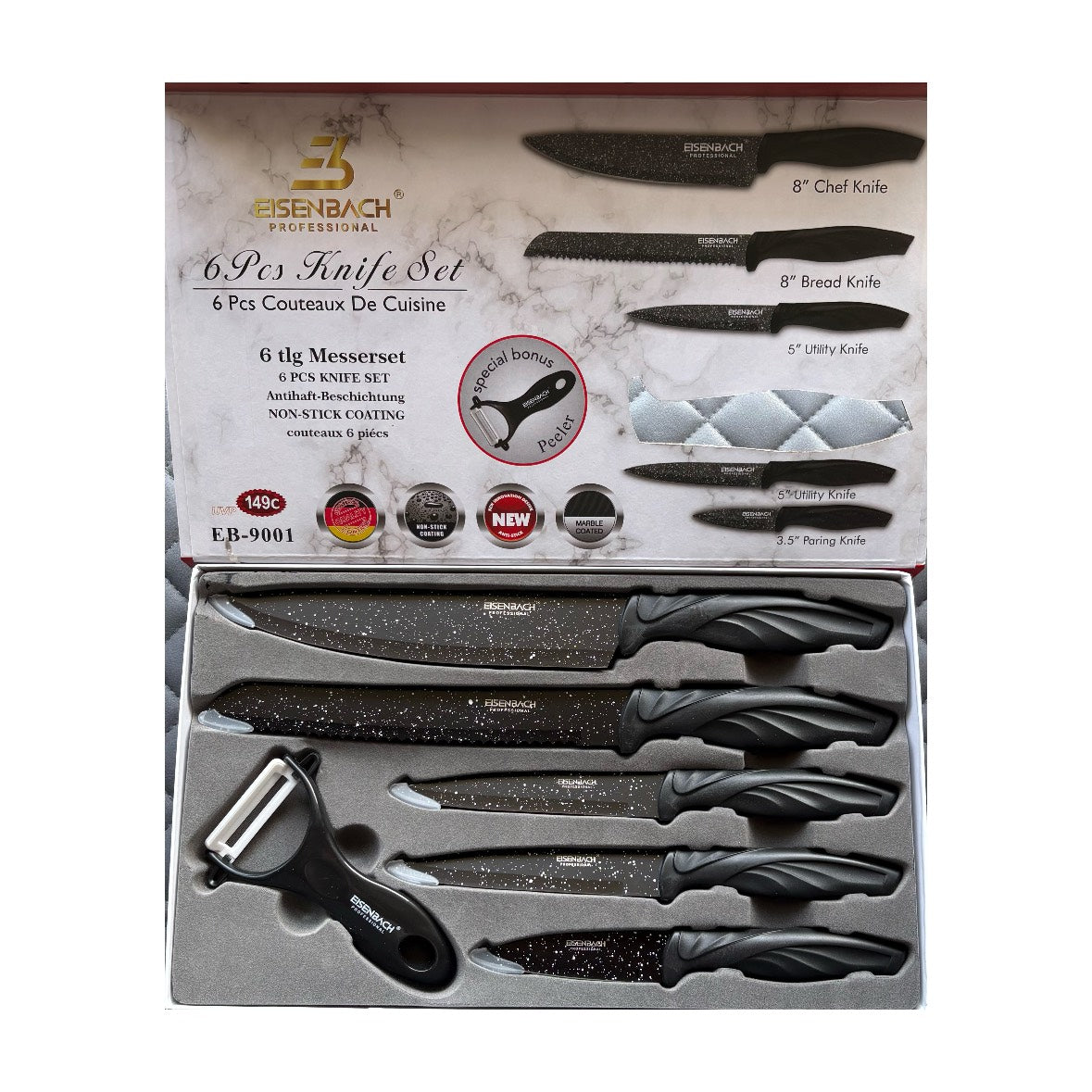 Eisenbach Professional 6-teiliges Messerset EB-9001