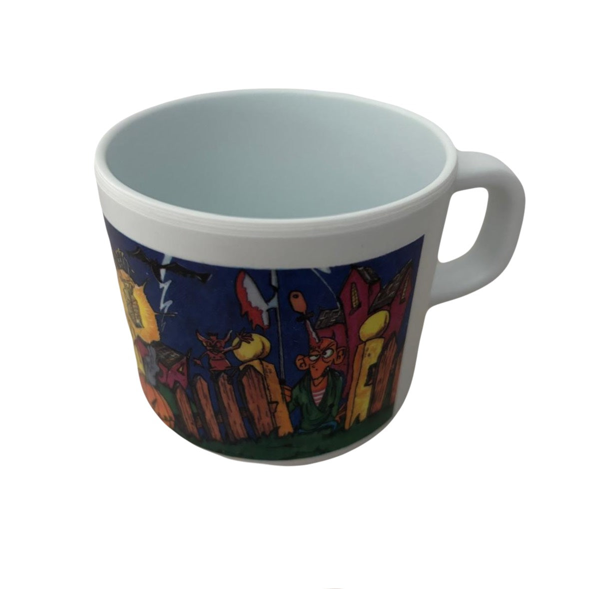 Vero Kindergeschirr 3-Set Halloween Teller, Schüssel, Tasse