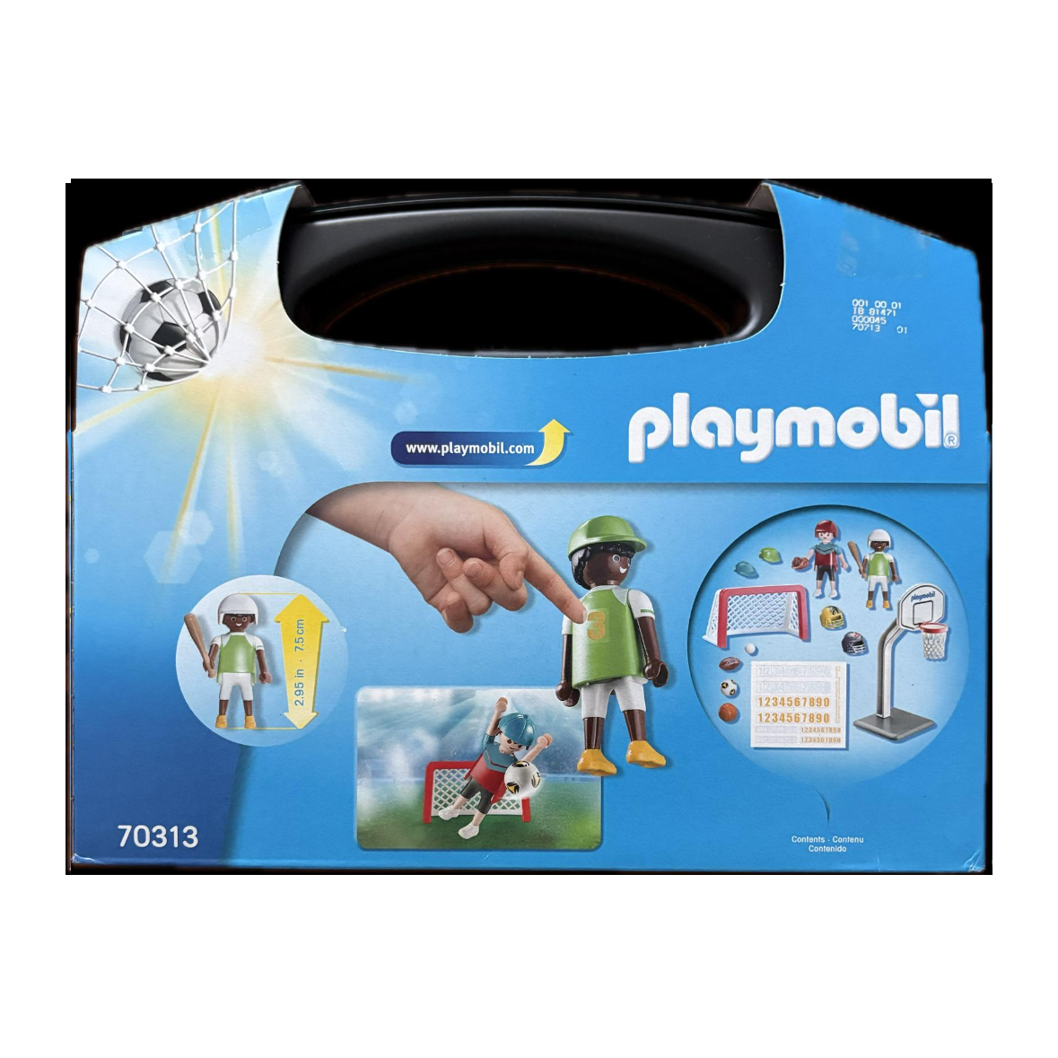 Playmobil Multisport Koffer 4 in 1 Sport & Action, Basketball, Fußball