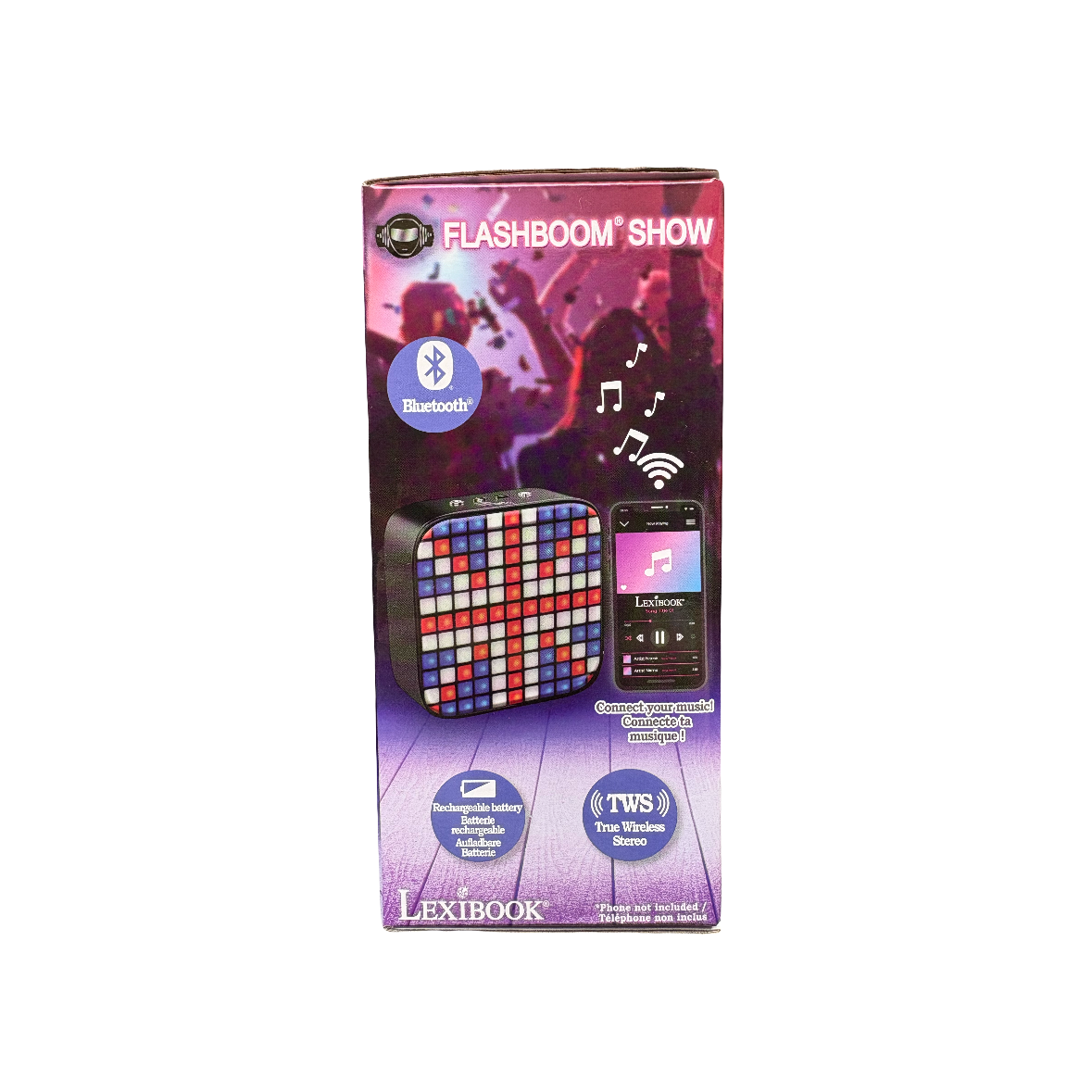 Lexibook iParty - FLASHBOOM Show Bluetooth-Lautsprecher