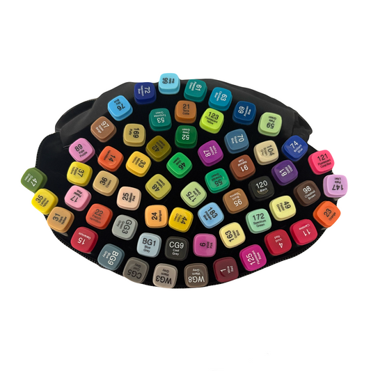 Permanentmarker Marker Doppelseitig 60-teilig