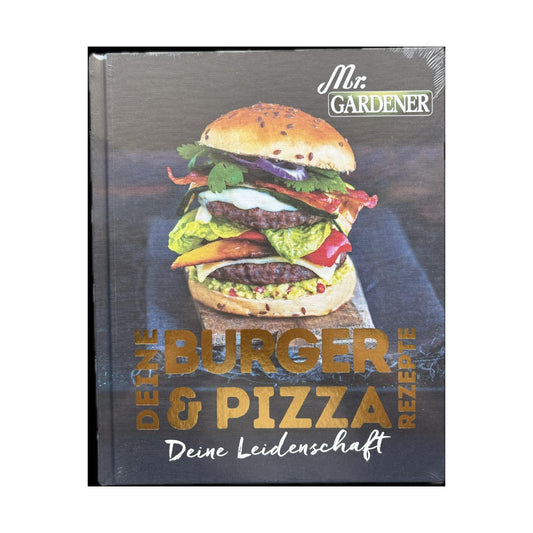 Mr. GARDENER Burger u. Pizza Rezeptbuch