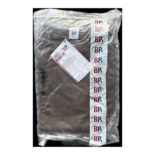 BP Kurzarm-Kochjacke für Herren Braun