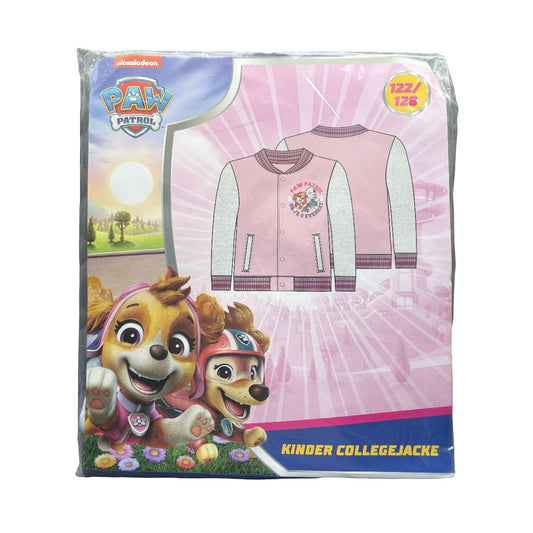 Paw Patrol Kinder Collegejacke Rosa