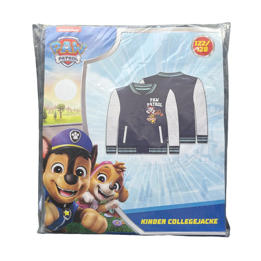 Paw Patrol Kinder Collegejacke Blau