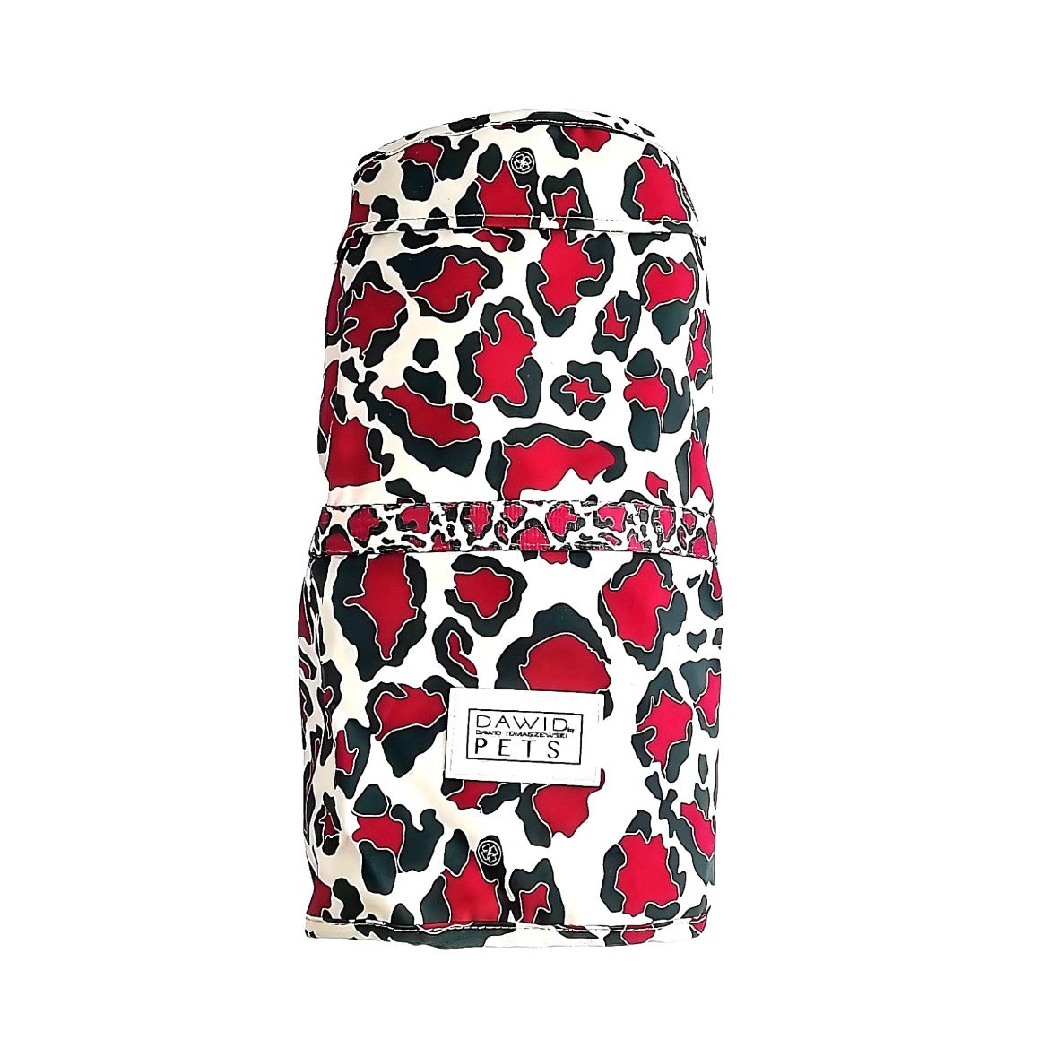 Regenmantel für Hunde Rot DAWID PETS by Dawid Tomaszewski