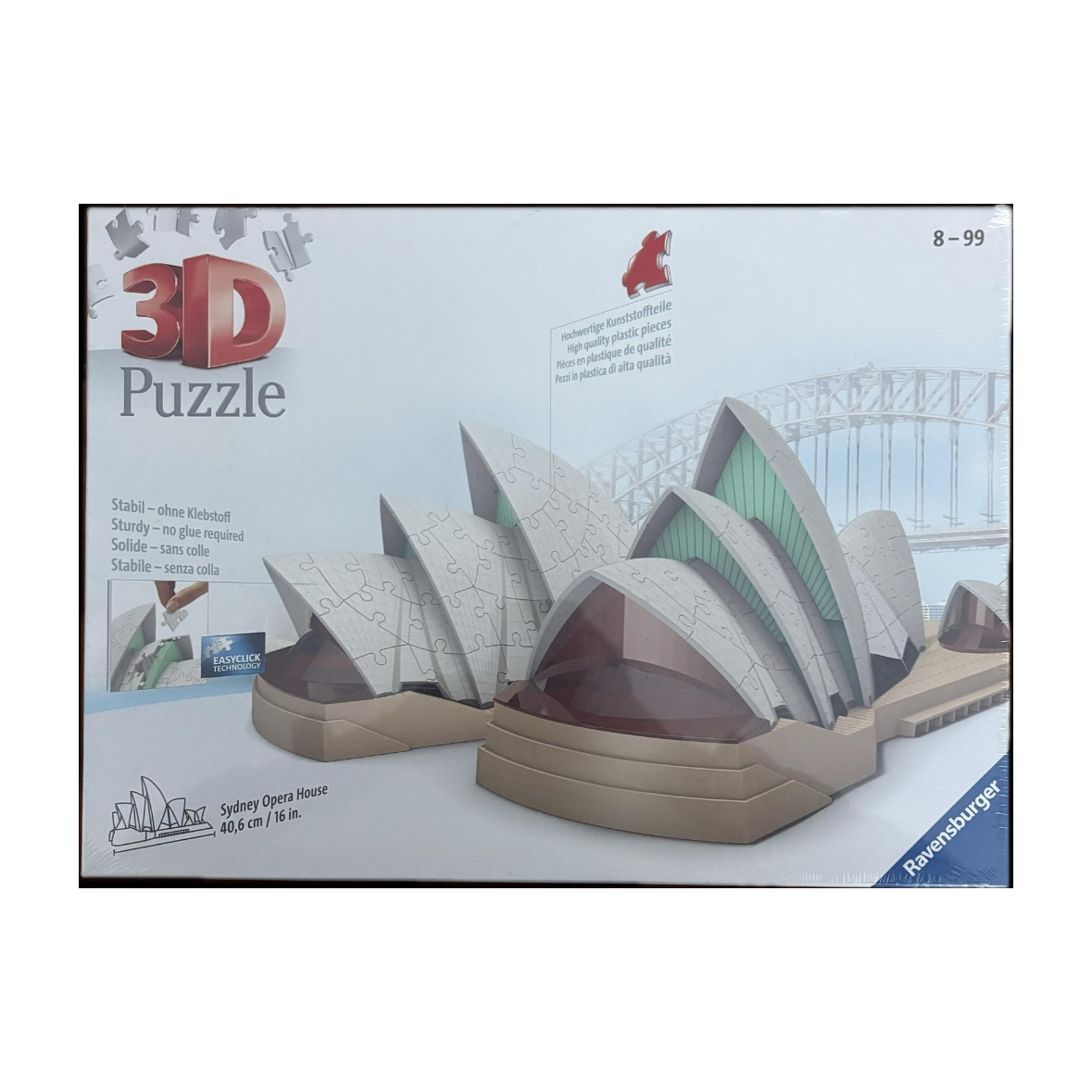 Ravensburger 3D Puzzlespiel - 237 Teile - Sydney Opera
