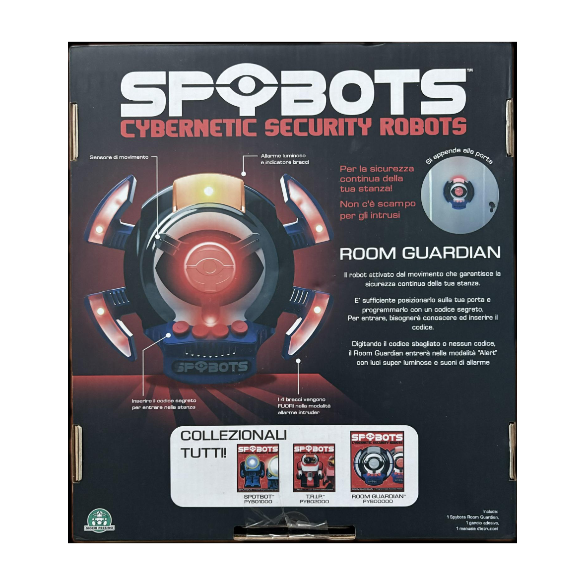 Spybots Cybernetic Security Robots Kinderzimmer Überwachung Roboter