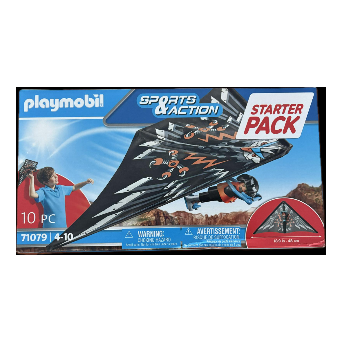 Playmobil Sports & Action Drachenflieger Starter Pack Konstruktions-Spielset