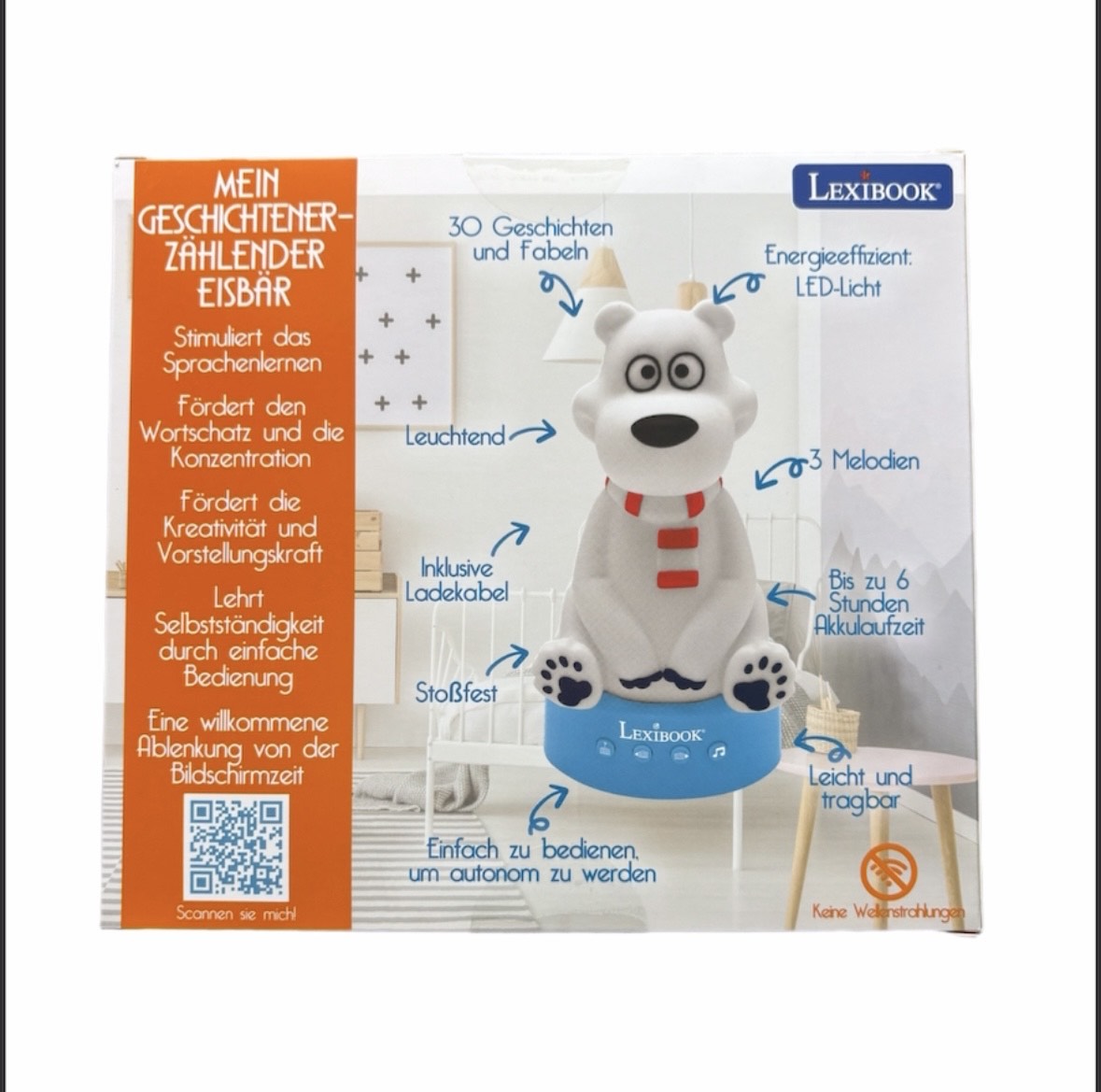 Lexibook Geschichtenerzählender Eisbär